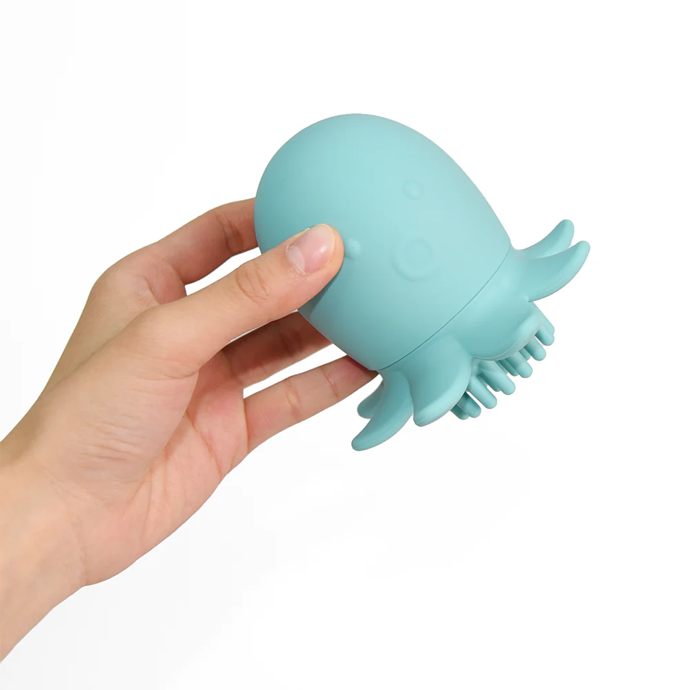 Octopus Silicone Bath Toy & Scalp Scrubber - Image 5